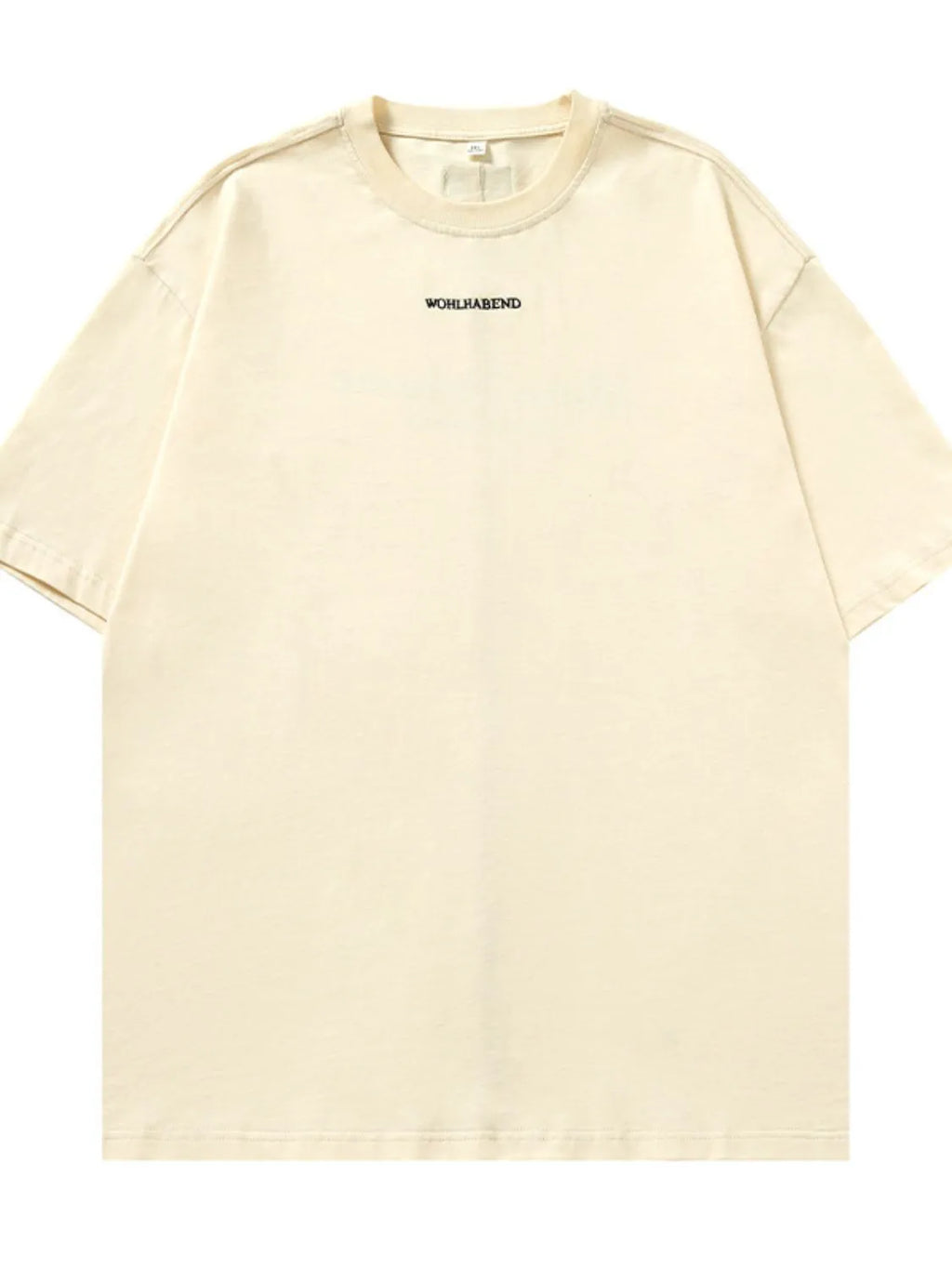 Men's Letter Back Round Neck Half Sleeve T-Shirt | Tampa Bay Discounts
