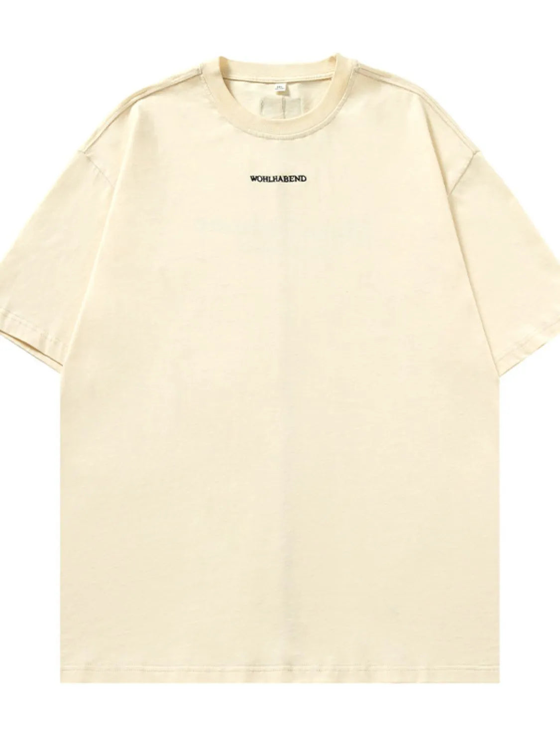 Men's Letter Back Round Neck Half Sleeve T-Shirt | Tampa Bay Discounts
