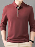 Men's Button Detail Long Sleeve Polo | Tampa Bay Discounts