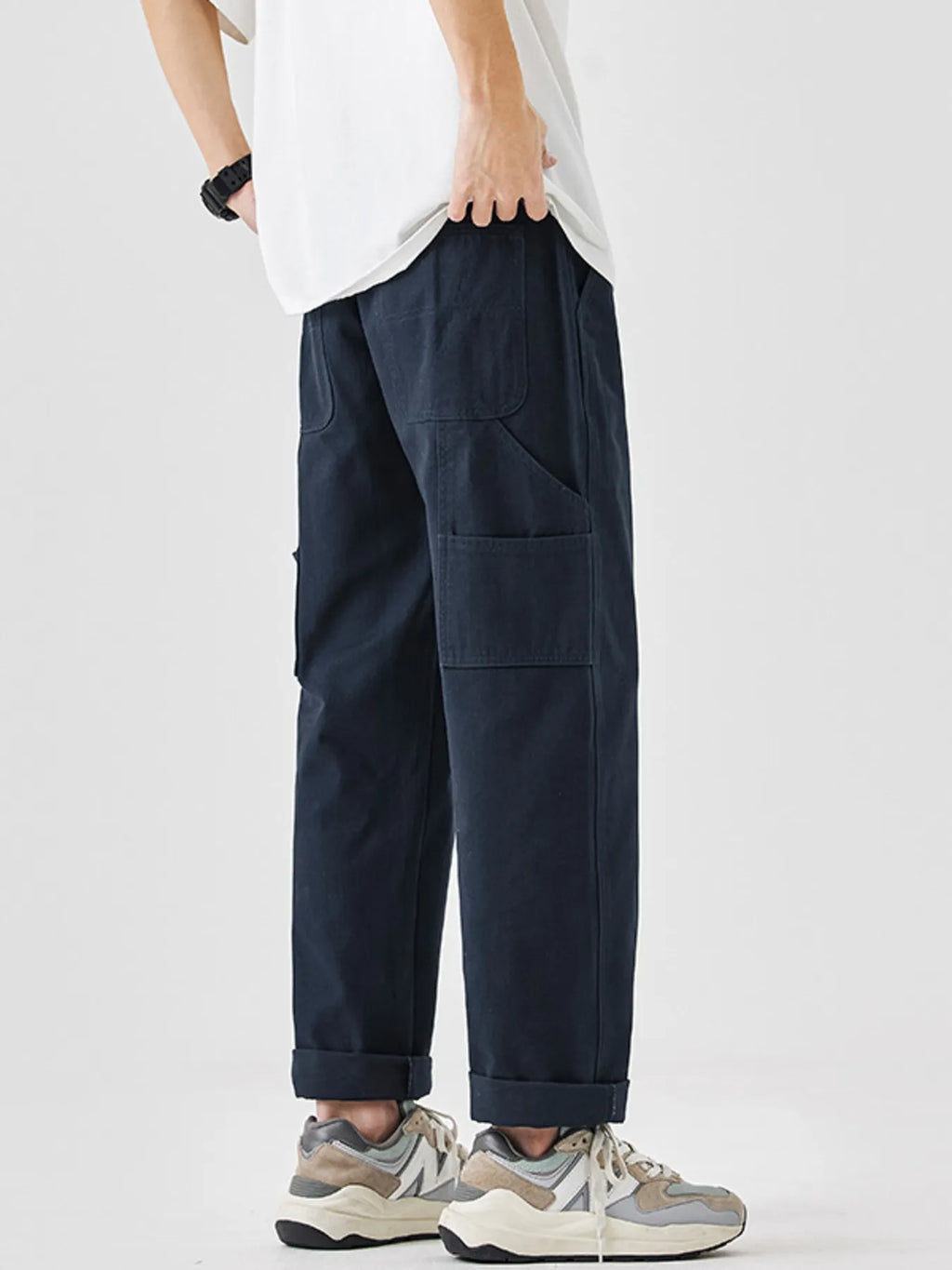 Men's Plus Size Drawstring Wide Leg Pants | Tampa Bay Discounts