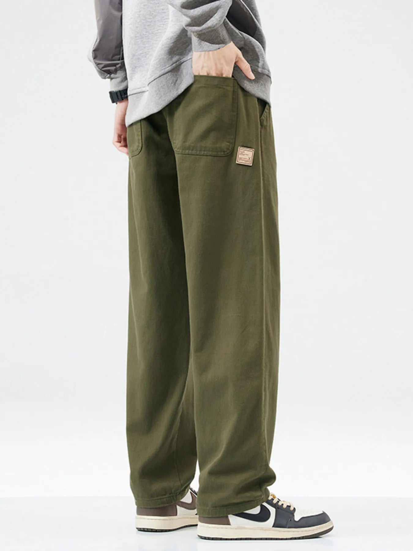 Men's Full Size Casual Drawstring Pants Plus Size | Tampa Bay Discounts