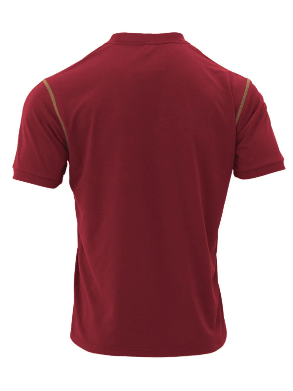 Men's Full Size Button Detail Short Sleeve Polo Plus Size | Tampa Bay Discounts