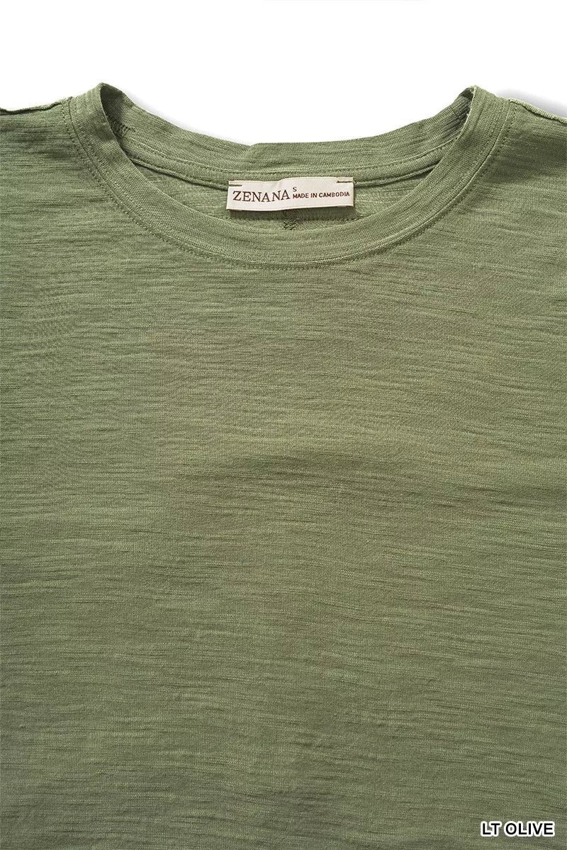 zenana-slub-short-sleeve-tee image 3