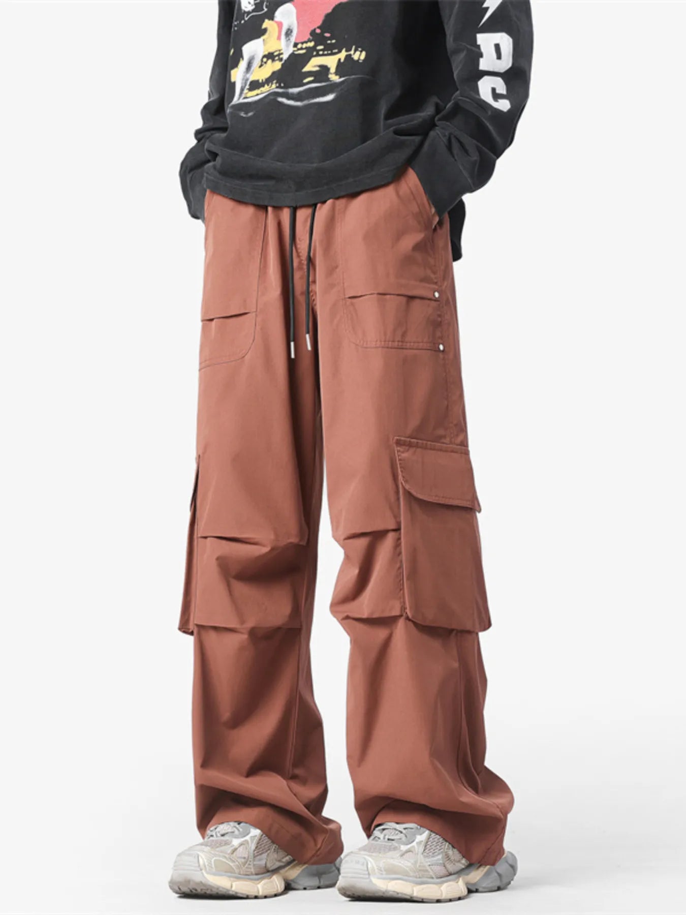 Men's Plus Size Wide Leg Cargo Pants | Tampa Bay Discounts