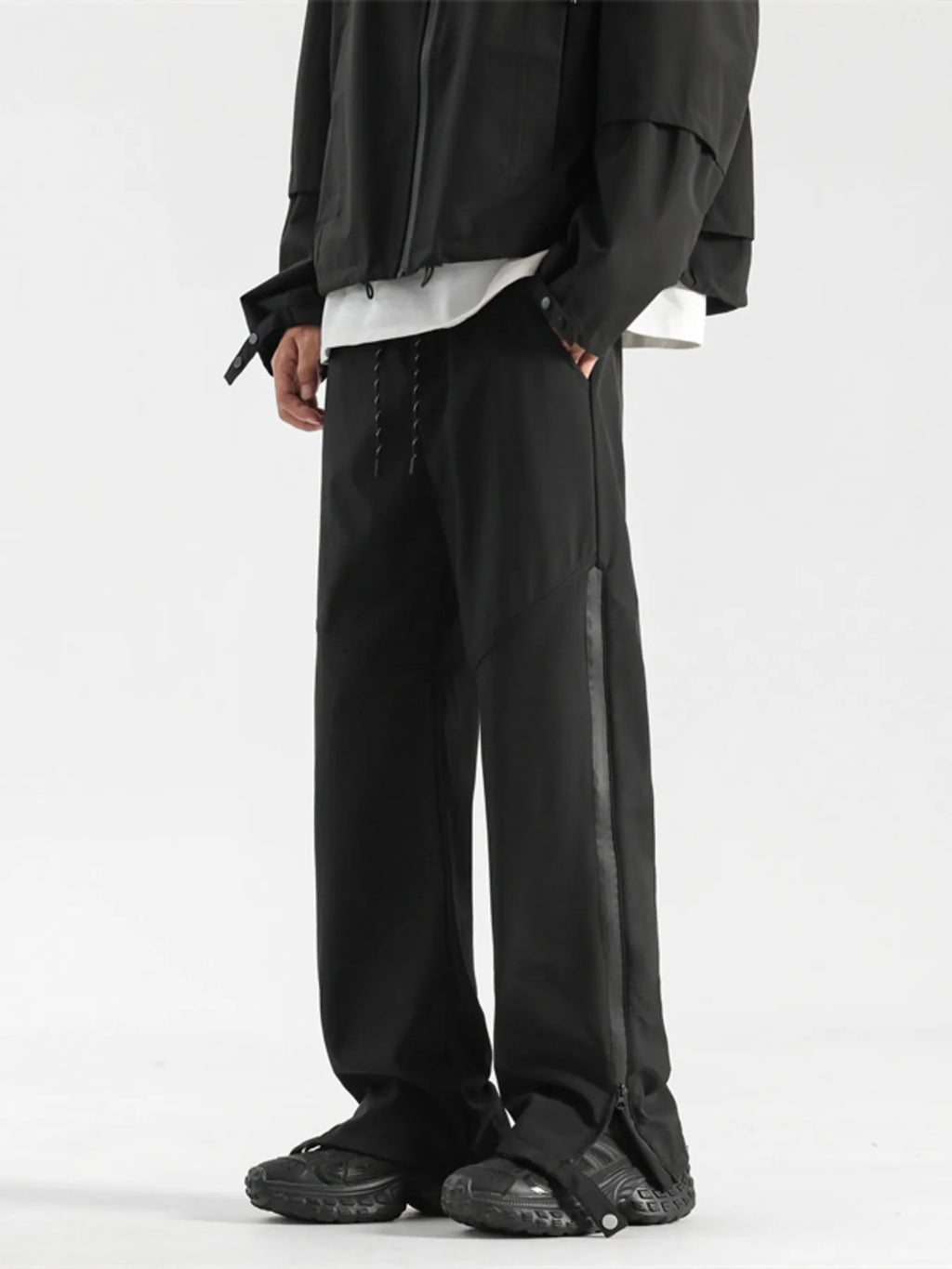 Men's Plus Size Drawstring Wide Leg Pants | Tampa Bay Discounts