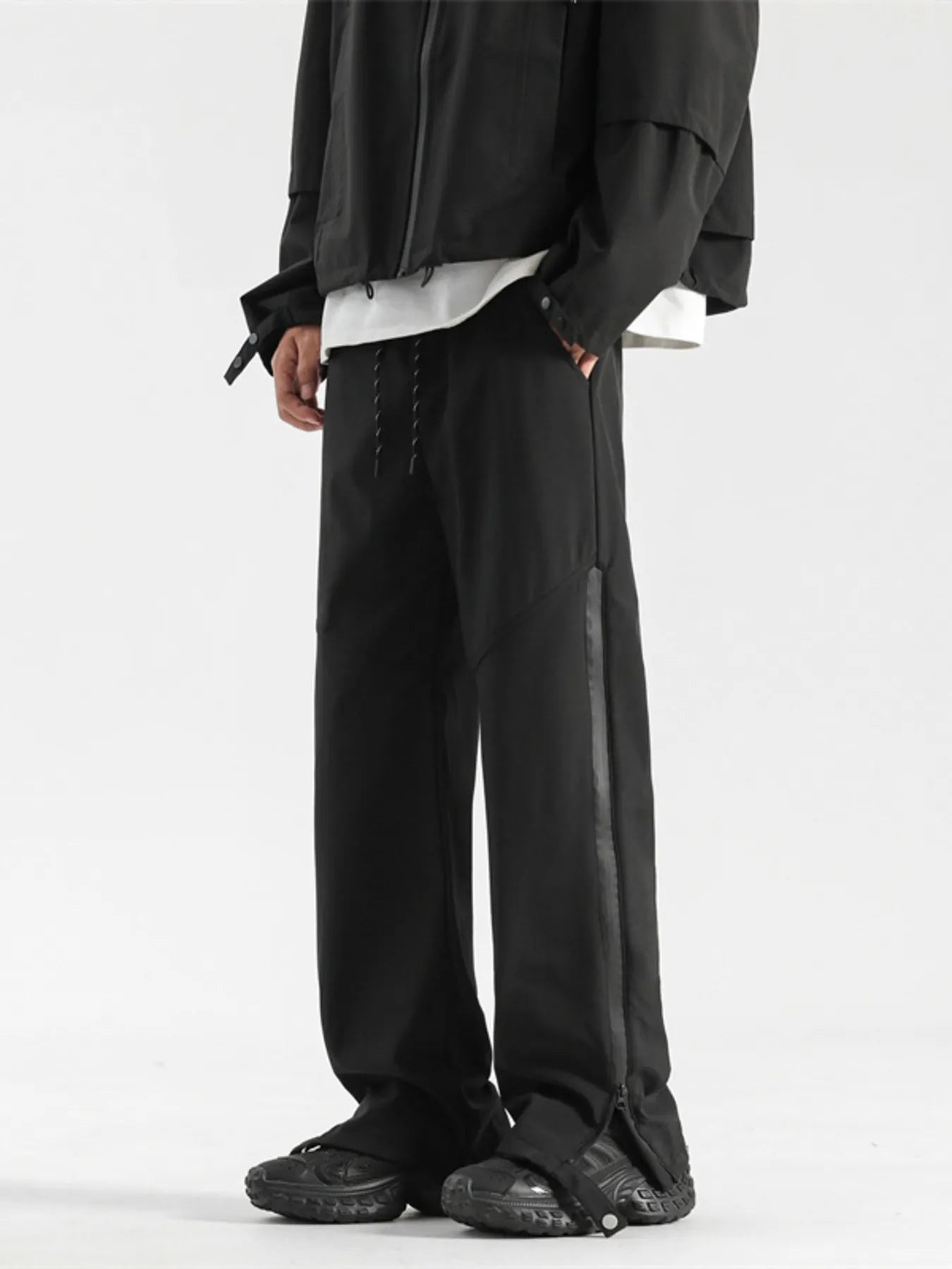 Men's Plus Size Drawstring Wide Leg Pants | Tampa Bay Discounts