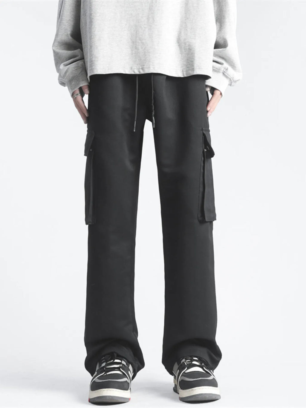 Men's Full Size Wide Leg Cargo Jeans Plus Size | Tampa Bay Discounts