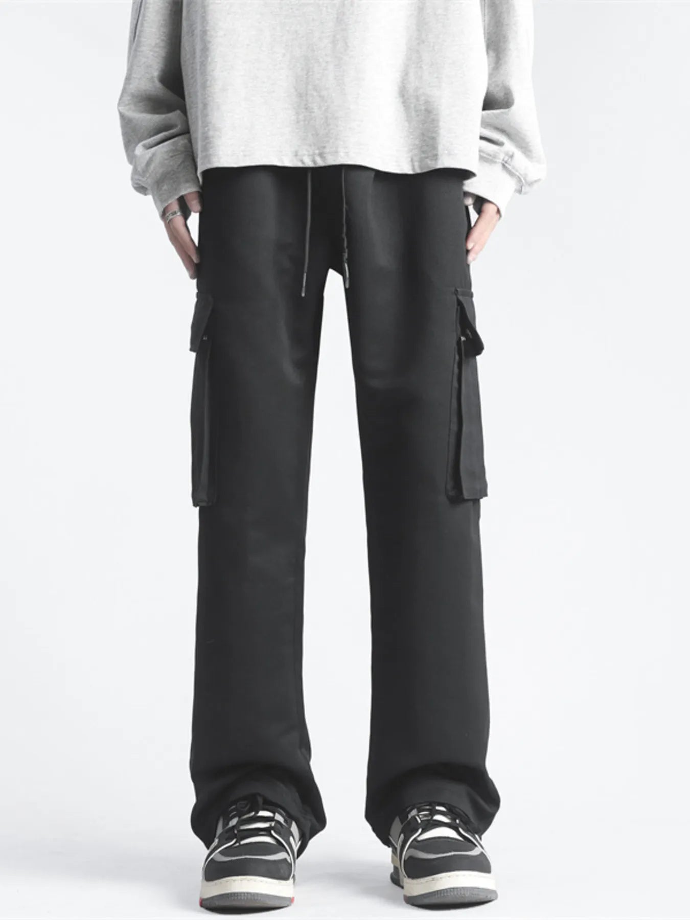Men's Full Size Wide Leg Cargo Jeans Plus Size | Tampa Bay Discounts