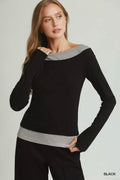 umgee-layered-twofer-long-sleeve-top-1 image 1