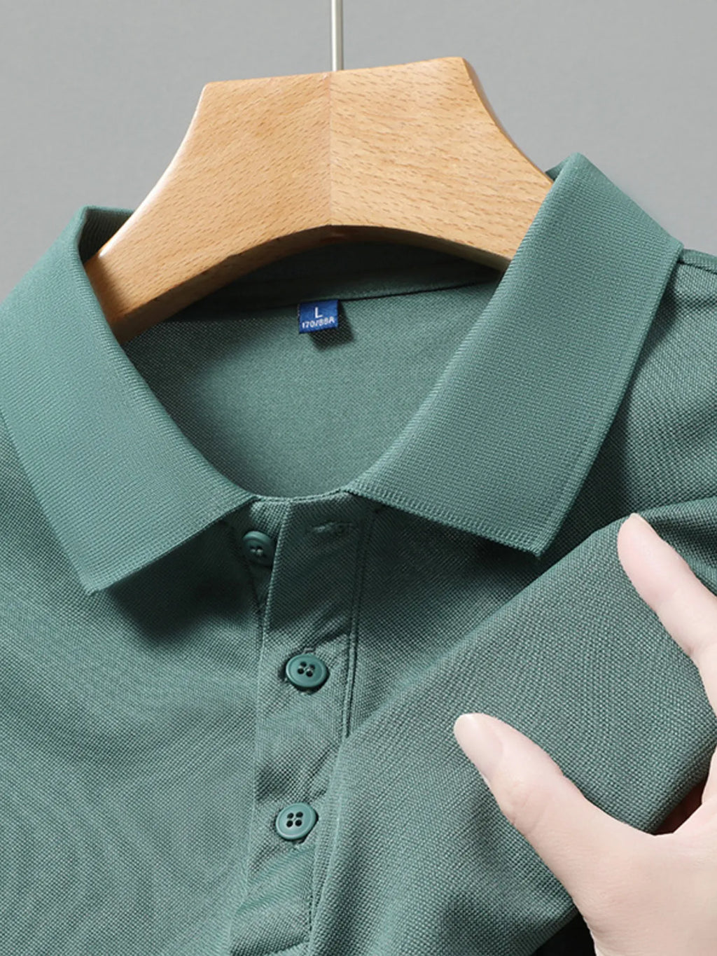 Men's Plus Size Button Detail Short Sleeve Polo | Tampa Bay Discounts